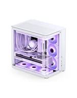 Obudowy komputerowe - Jonsbo TK-2 20 Midi-Tower, Szkło Hartowane - białe - miniaturka - grafika 1