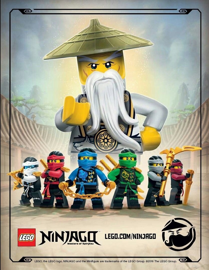 PUZZLE LEGO Ninjago Movie + IMIĘ Pudełko 120 el.