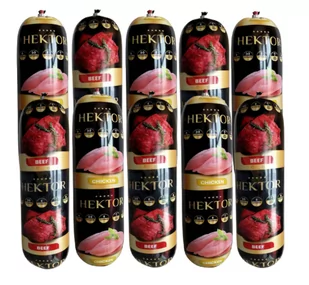 Karma Premium Hektor baton dla psa Mix Wołowina-Drób 30x900g - Mokra karma dla psów - miniaturka - grafika 1