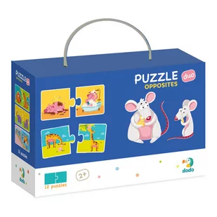 DOBRA FIRMA Puzzle Gdzie żyją zwierzęta 300117 - Puzzle - miniaturka - grafika 2