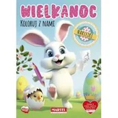 Kolorowanki, wyklejanki - Wielkanoc. Koloruj z nami z naklejkami - miniaturka - grafika 1