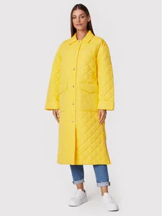 Tommy Hilfiger Kurtka przejściowa Quilted Sorona WW0WW35551 Żółty Relaxed Fit - Kurtki damskie - miniaturka - grafika 1