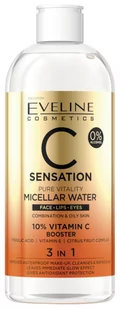 Eveline COSMETICS C-Sensation Płyn micelarny, 400 ml - Płyny micelarne - miniaturka - grafika 1