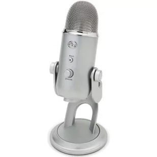 Blue Microphones Yeti mikrofon USB, edycja Silver YETI BLACK - Mikrofony komputerowe - miniaturka - grafika 1