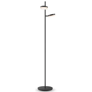 Lampa podłogowa prosta Fad MOD070FL-L12B3K cylindryczne klosze czarne - Lampy stojące - miniaturka - grafika 1