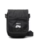 Plecaki - Adidas Saszetka Flap Bag HE9712 Czarny - miniaturka - grafika 1