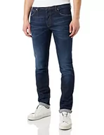 Spodnie męskie - Just Cavalli Spodnie męskie z 5 kieszeniami dżinsów, 470 indygo, 31 - miniaturka - grafika 1