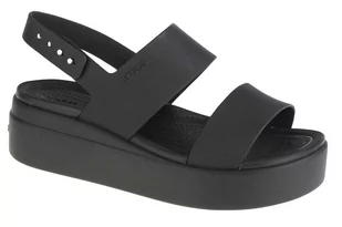 Crocs Brooklyn Low Wedge 206453-060 Rozmiar: 37/38 - Sandały damskie - miniaturka - grafika 1