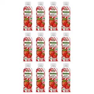 Jungle Fruits Napój z Nata de coco - Truskawka zgrzewka 12 x 450 ml - Soki i napoje niegazowane - miniaturka - grafika 1