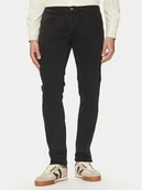 Spodnie męskie - Blend Jeansy 20717854 Czarny Straight Fit - miniaturka - grafika 1