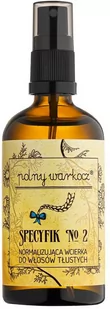 Polny Warkocz SPECYFIK No 2 NORMALIZUJĄCA WCIERKA DO WŁOSóW TŁUSTYCH 100 ml - Wcierki do włosów - miniaturka - grafika 1