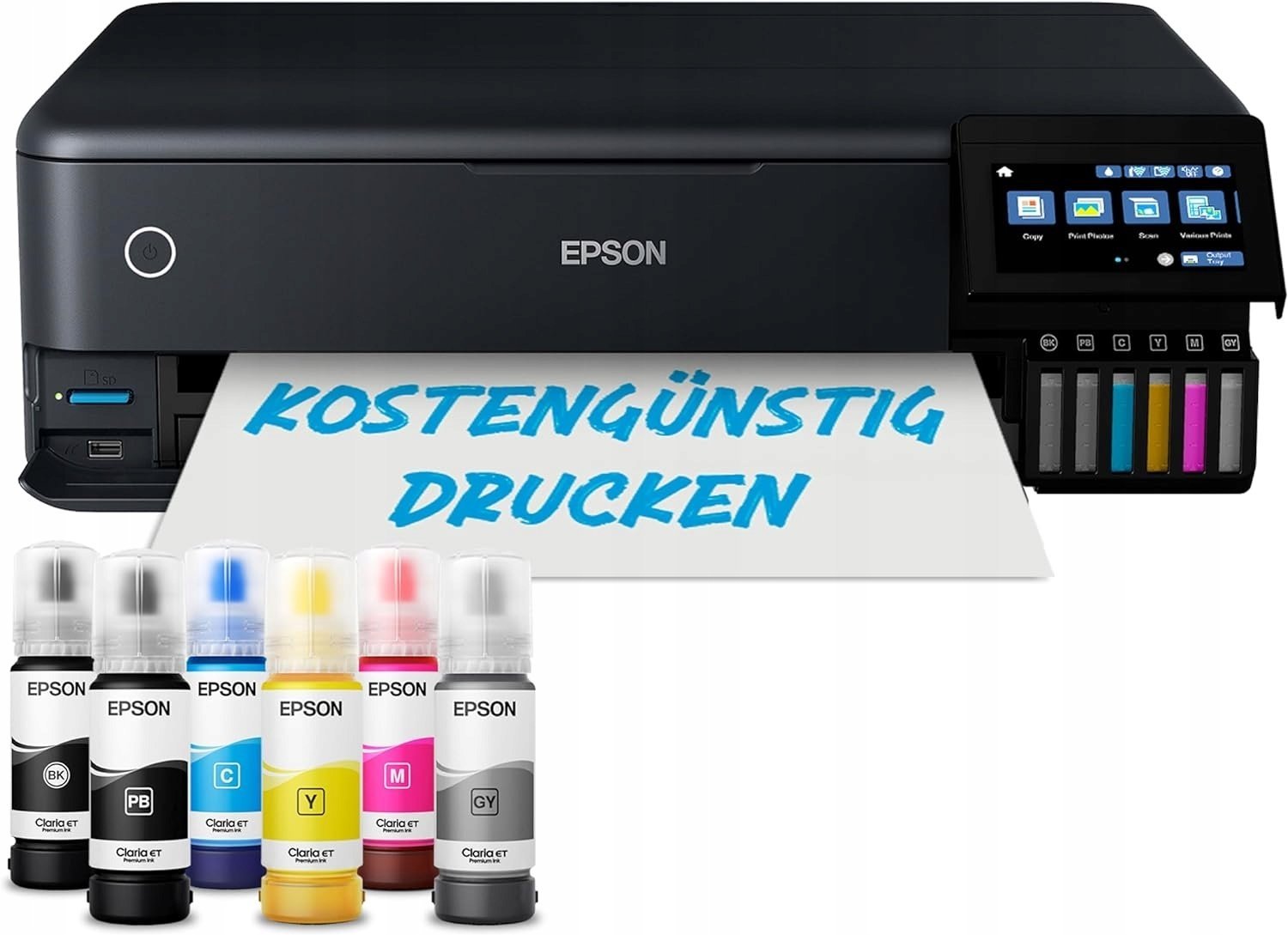 Drukarka fotograficzna Epson EcoTank* ET-8550 DIN-A3+ drukarka fotograficzna autodupleks