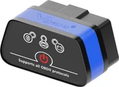 Diagnostyka samochodowa - Vgate Vgate iCar2 Interfejs Bluetooth BT3.0 3.0 ELM327 OBD2 Niebieski - miniaturka - grafika 1