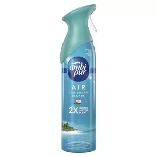 Ambi Pur CARIBBEAN ESCAPE ODŚWIEŻACZ POWIETRZA W SPRAYU 300 ML zakupy dla domu i biura! 53641858 - Odświeżacze powietrza - miniaturka - grafika 1
