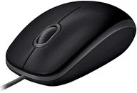 Myszki - Mysz Przewodowa LOGITECH B110 Silent Czarny - miniaturka - grafika 1
