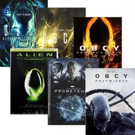 Pozostałe filmy DVD - Pakiet: Obcy: 8 Pasażer Nostromo / Decydujące starcie / Obcy 3 / Przebudzenie /  Prometeusz / Przymierze - miniaturka - grafika 1