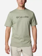 Koszulki męskie - Koszulka męska bawełniana Columbia CSC Basic Logo Short Sleeve 1680053354 L Oliwkowa (195981521733) - miniaturka - grafika 1
