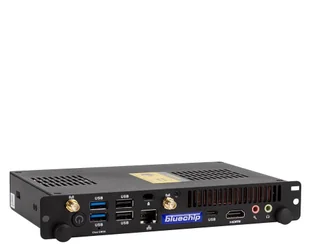 bluechip BUSINESSline OPS11330 Intel® Core™ i3 i3-1315U 8 GB RAM 500 GB SSD Windows 11 Pro Mini PC Antracyt, Szary 556534 - Mini PC - miniaturka - grafika 1