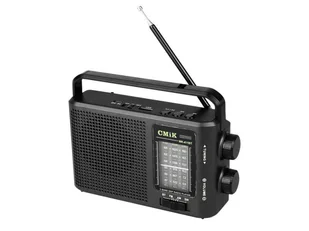 CMiK MK-411BT Bluetooth, USB, Latarka z akumulatorem 18650. - Radia - miniaturka - grafika 1