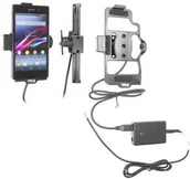 Uchwyty samochodowe do telefonów - Uchwyt aktywny do instalacji na stałe do Sony Xperia Z1 - miniaturka - grafika 1