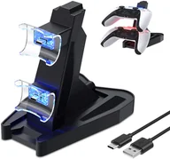 Kontrolery do Playstation - Ładowarka Stacja Dokująca 2X Pad Do Ps5 Usb Typ C O224 - miniaturka - grafika 1