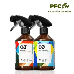 ZESTAW OA Czyszczenie Tkanin Sofy Materaca 250ml+ Impregnat 250ml - Środki do dywanów i tapicerki - miniaturka - grafika 1
