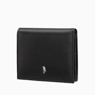 Portfele - Portfel Damski Skórzany Mały RFID PUCCINI Czarny Rome CR2312-1 - miniaturka - grafika 1