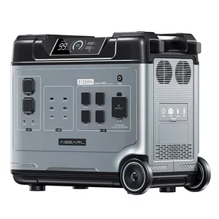 OUOUKITEL ABEARL P5000 Portable Power Station, 5120Wh LiFePO4 Battery, 2200W Output, Seamless 2000W UPS, 15 Outputs - Akumulatory ogólnego zastosowania - miniaturka - grafika 1