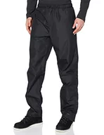 Spodnie męskie - VAUDE Vaude męskie spodnie Fluid Pants Ii S/S+L/S czarny czarny XXXL-Long 035200107700 - miniaturka - grafika 1