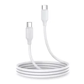 Kable - Joyroom kabel USB-C - USB-C 480Mb/s 60W 1m biały (S-CC060A9) - miniaturka - grafika 1
