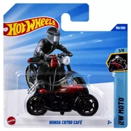 Samochody i pojazdy dla dzieci - Hot Wheels: Honda CB750 Café mały samochodzik - miniaturka - grafika 1