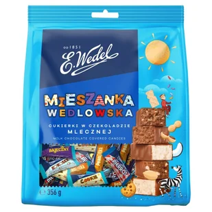 Wedel Mieszanka Wedlowska - cukierki w mlecznej czekoladzie - Cukierki - miniaturka - grafika 1