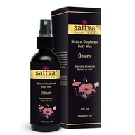 Wody i perfumy damskie - Sattva Natural Deodorant Body Mist naturalny dezodorant w formie mgiełki do ciała Opium 80ml - miniaturka - grafika 1