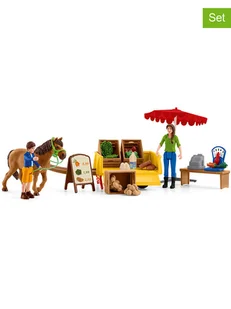Schleich 39-częściowy zestaw "Sunny Day Mobile Farm Station" - 3+ - Zabawki kreatywne - miniaturka - grafika 1