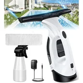 Myjki do okien - Bezprzewodowy odkurzacz do okien wyposażony jest w wyjmowany zbiornik na wodę i butelkę ze spryskiwaczem. Nadaje się do czyszczenia luster, szyb samo - miniaturka - grafika 1