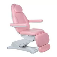 Fotele kosmetyczne - BS Elektryczny fotel kosmetyczny Modena różowy BD-8194 - miniaturka - grafika 1