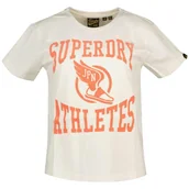 Koszulki męskie - Superdry Varsity Flocked Dopasowany T-shirt - miniaturka - grafika 1