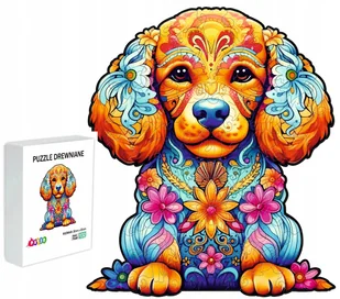 Puzzle Drewniane Dla Dzieci Dorosłych 132 Elementy Pies Prezent Dla Dzieci - Puzzle - miniaturka - grafika 1