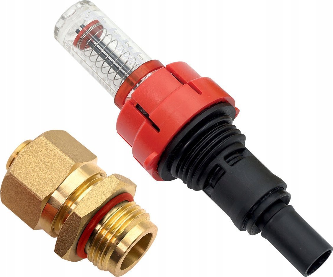 FERRO Zestaw do rozdzielacza, przepływomierz, nypel, złączka