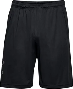 Under Armour Spodenki męskie Tech Graphic Short czarne r. S 1306443-001 - Spodnie sportowe męskie - miniaturka - grafika 1