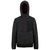 Bluzy sportowe męskie - Męska bluza Regatta Alven Rozmiar: L / Kolor: czarny/szary - miniaturka - grafika 1