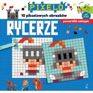 Książki do nauki języka francuskiego - Rycerze pixelo - miniaturka - grafika 1