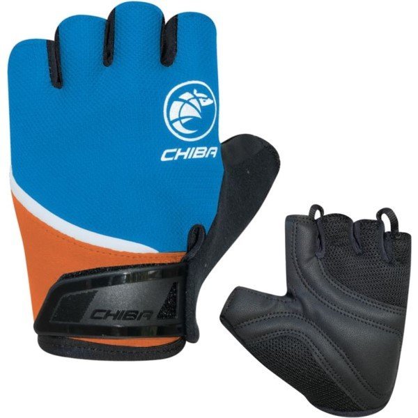 Rękawiczki rowerowe Chiba Youth niebieskie rozm. XS