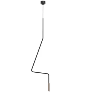 Zwieszana lampa no. Vi 5139 Shilo minimalistyczny punktowa czarna - Lampy sufitowe - miniaturka - grafika 1