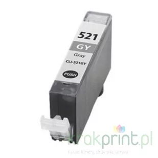 eMPe Tusz eMPe Zamiennik CLI-521GY MPCACLI521GY) Grey MPCACLI521GY - Tusze zamienniki - miniaturka - grafika 1