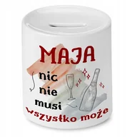 Skarbonki - Dla Pilota Skarbonka na Urodziny na Prezent z Nadrukiem ze Zdjęciem + Opakowanie na prezent (wzór 01) - miniaturka - grafika 1