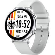 Smartwatch - Bakeeley GW33 Srebrny - miniaturka - grafika 1