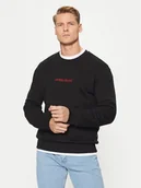 Bluzy męskie - Guess Jeans Bluza M4YQ19 K9V31 Czarny Regular Fit - miniaturka - grafika 1