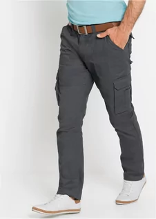 Spodnie damskie - Spodnie bojówki z powłoką z teflonu Regular Fit Straight - bonprix - grafika 1
