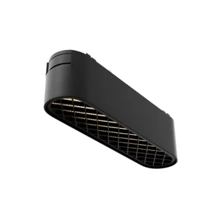 RADITY Basis Grid LED 6W 3000K 90 st 11,6cm lampa czarna do szyn magnetycznych - Lampy pozostałe - miniaturka - grafika 1